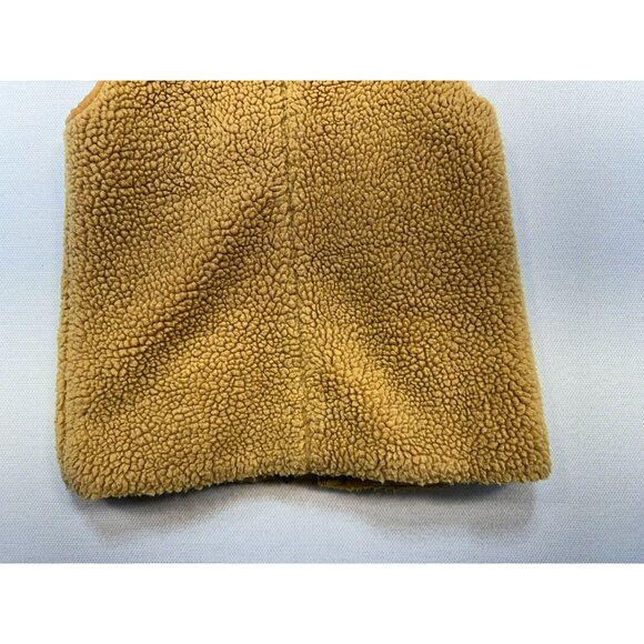 J. Crew Womens Sherpa Fleece Vest XXS Tan Cozy Outerwear - Picture 9 of 10
